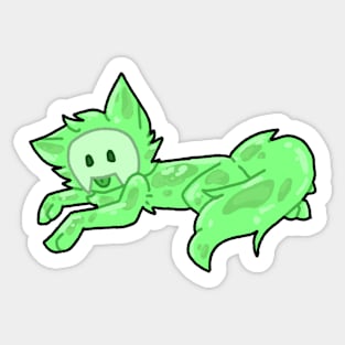 Slime pup (Laying) Sticker